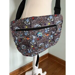 Yakpak Crossbody Messenger Bag Science Cartoon Character School‎ Bookbag